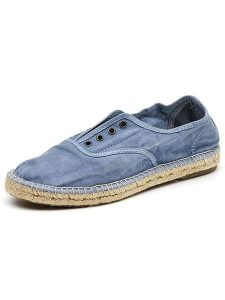 Natural world Espadryle w kolorze niebieskim rozmiar: 36. Niebieskie espadryle Natural World, bez wzorów, bez obcasa. Za 121,99 zł.