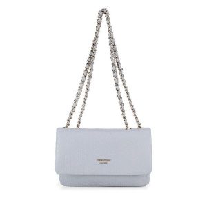 Torebka Nine West. Niebieskie torebki klasyczne Nine West, bez wzorów, bez dodatków. Za 229,99 zł.