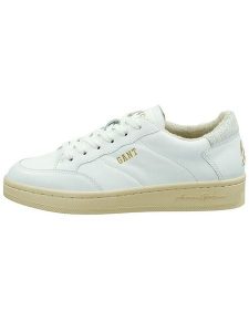 GANT Footwear Skórzane sneakersy "Prepla" w kolorze białym rozmiar: 36. Białe trampki GANT Footwear, bez wzorów, bez zapięcia. Za 166,88 zł.