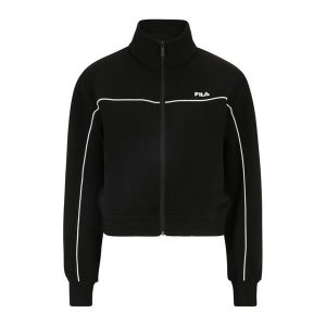 Bluza damska FILA Lauka Blocked Track. Czarne bluzy Fila, m, bez wzorów, bez kaptura. Za 169,99 zł.