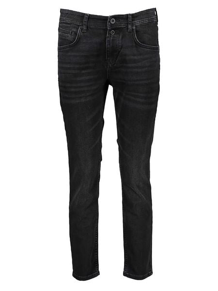 Marc O´Polo Dżinsy - Boyfriend fit - w kolorze antracytowym rozmiar: W27/L32. Czarne jeansy bez wzorów. Za 187,96 zł.