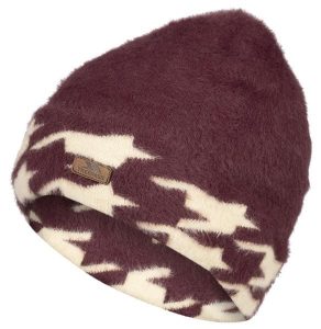 Trespass Toffy - damska odwracalna czapka Mulberry. Brązowe czapki Trespass, bez wzorów, z materiału, eleganckie. Za 138,99 zł.
