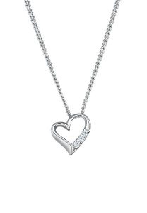 Elli DIAMONDS Elli DIAMONDS Naszyjnik Herz Ewigkeit Diamant (0.045 ct.) 925 Silber Naszyjniki 1 ct Damski. Białe naszyjniki Elli DIAMONDS, z diamentem, srebrne. Za 438,99 zł.
