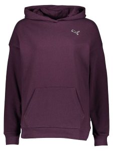 Puma Bluza "Better Essentials" w kolorze fioletowym rozmiar: L. Różowe bluzy Puma, l, bez wzorów, z bawełny, z kapturem. Za 131,74 zł.