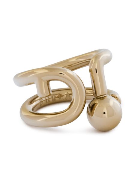 Furla Pierścionek Mianuvola WJ00265-MT0000-OR000-1-007-20-CN-S J Złoty. Żółte pierścionki Furla, metalowe. Za 229,99 zł.