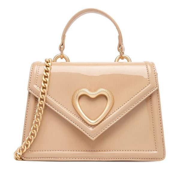 Torebka Eva Minge. Brązowe torebki klasyczne Eva Minge, bez wzorów, bez dodatków. Za 179,99 zł.