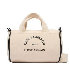 Torebka KARL LAGERFELD. Brązowe torebki klasyczne KARL LAGERFELD, bez wzorów, bez dodatków. Za 339,99 zł.