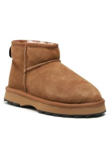 EMU Australia Śniegowce Sharky Micro W12548 Brązowy. Brązowe buty zimowe EMU Australia, ze skóry, bez obcasa, bez zapięcia. Za 699,99 zł.