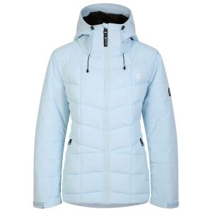 Kurtka narciarska dla kobiet z membraną Dare2B. Czarne kurtki Dare 2b, na zimę, bez wzorów, bez kaptura, narciarskie. Za 279,99 zł.