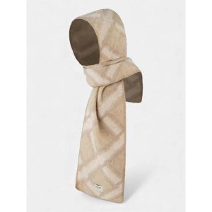 Szal Damski Barts Halberra. Brązowe szaliki Barts, na zimę, bez wzorów. Za 309,00 zł.