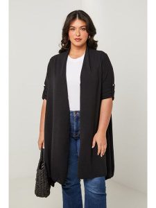 Curvy Lady Kardigan w kolorze czarnym rozmiar: 44/46. Czarne kardigany Curvy Lady. Za 109,78 zł.