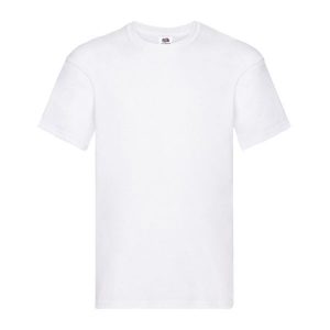Oryginalna Koszulka Unisex Dla Dorosłych. Białe bluzki FRUIT OF THE LOOM, xl, bez wzorów, sportowe, bez kołnierzyka, bez ramiączek. Za 40,99 zł.