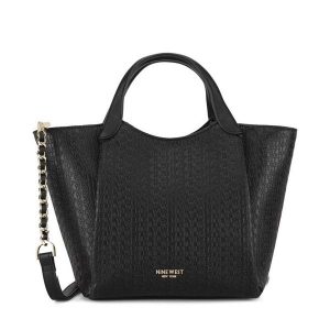 Torebka Nine West. Czarne torebki klasyczne Nine West, bez wzorów, bez dodatków. Za 249,99 zł.