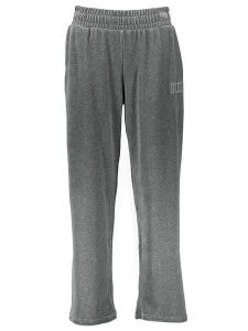 Puma Spodnie dresowe "Essentials Plus Velour" w kolorze szarym rozmiar: L. Szare spodnie dresowe Puma, l, bez wzorów, z dresówki. Za 127,35 zł.