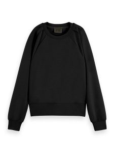 Scotch & Soda Bluza w kolorze czarnym rozmiar: L. Czarne bluzy Scotch & Soda, l, bez wzorów, bez kaptura. Za 136,13 zł.