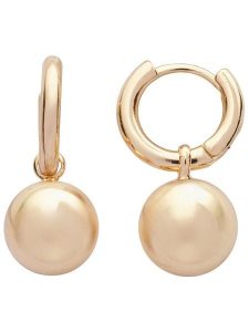 U.S. Polo Assn. Pozłacane kolczyki-kreole rozmiar: onesize. Żółte kolczyki U.S. Polo Assn., metalowe. Za 56,99 zł.