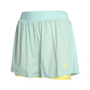 Spodenki sportowe CAGLIARI, lekkie, oddychające i szybkoschnące. Niebieskie szorty Izas, bez wzorów, z nylonu, sportowe. Za 226,04 zł.