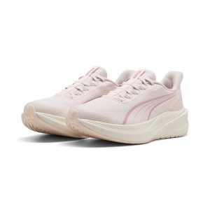 Buty do biegania unisex Dasher Lite SLIPTECH™ PUMA. Białe buty sportowe Puma, bez wzorów, bez zapięcia, do biegania. Za 249,00 zł.
