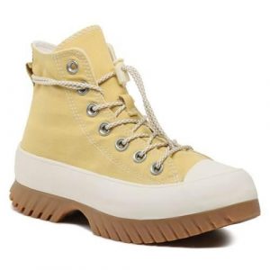 Buty do chodzenia damskie Converse A03500C. Brązowe buty sportowe Converse, bez wzorów, z materiału, bez zapięcia, trekkingowe. Za 426,25 zł.