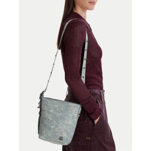 Torebka G-Star Raw. Niebieskie listonoszki G-Star Raw, bez wzorów, bez dodatków. Za 199,99 zł.