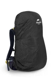 Pokrowiec przeciwdeszczowy na plecak Naturehike 55-75L. Czarne plecaki NATUREHIKE. Za 59,99 zł.