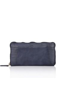 Bellicci Skórzany portfel "Chalice" w kolorze granatowym - 19 x 10 x 3 cm rozmiar: onesize. Niebieskie portfele Bellicci, bez wzorów, z materiału. Za 113,99 zł.