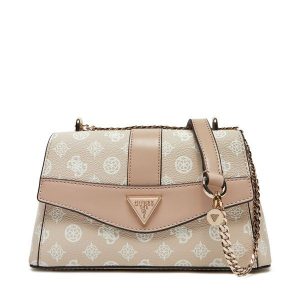 Torebka Guess. Czerwone listonoszki Guess, z aplikacjami, bez dodatków. Za 309,99 zł.