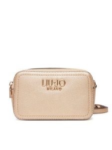 Liu Jo Torebka Ecs S camera Case AF5100 E0058 Złoty. Żółte listonoszki Liu Jo, bez wzorów, ze skóry, bez dodatków. Za 449,99 zł.