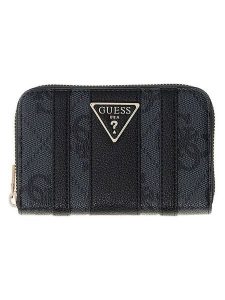 Guess Portfel w kolorze antracytowym - 14 x 9 x 3 cm rozmiar: onesize. Czarne portfele Guess, z aplikacjami, z materiału. Za 171,95 zł.