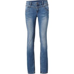 Heine Dżinsy - Slim fit - w kolorze niebieskim rozmiar: 44. Niebieskie jeansy Heine, bez wzorów. Za 126,45 zł.