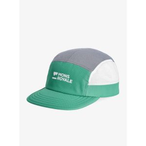 Czapka z daszkiem Mons Royale Velocity Trail Cap - pop green. Zielone czapki Mons Royale, bez wzorów. Za 102,99 zł.