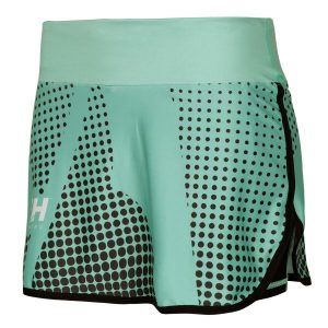 Spódniczka ze spodenkami do biegania damska EXTREME HOBBY HALFTONE. Zielone szorty EXTREME HOBBY, bez wzorów, z elastanu, sportowe. Za 199,00 zł.