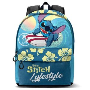 Plecak z możliwością dostosowania Karactermania Disney Stitch. Niebieskie plecaki Disney. Za 291,50 zł.