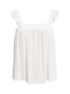 Roxy Top w kolorze białym rozmiar: XL. Białe topy Roxy, xl, bez wzorów, z wiskozy, bez kołnierzyka, bez ramiączek. Za 48,50 zł.