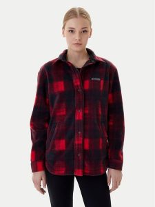 Columbia Kurtka koszulowa Benton Springs™ 2085661 Czerwony Relaxed Fit. Czerwone kurtki Columbia, m, bez wzorów, z syntetyku, bez kaptura. Za 169,99 zł.