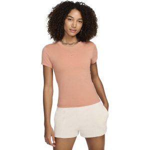 Podkoszulek damskie Nike W Sportswear Chill Knit. Czerwone koszulki sportowe Nike, bez wzorów, bez ramiączek. Za 190,00 zł.