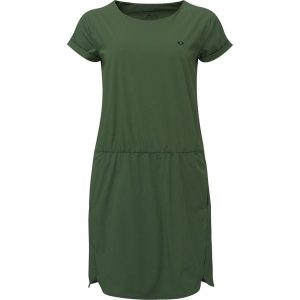 Lekka sukienka LOAP Ubzula — zielona — XL. Zielone sukienki ZONE PERFECT, na lato, xl, bez wzorów, sportowe, bez kołnierzyka, bez ramiączek, sportowe. Za 228,99 zł.