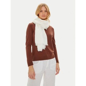 Chusta Guess. Białe apaszki i chusty Guess, z aplikacjami. Za 329,99 zł.