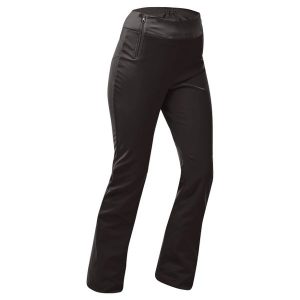 Spodnie narciarskie damskie Wedze 500 slim. Czarne spodnie sportowe WED'ZE, na zimę, m, bez wzorów, z materiału, narciarskie. Za 299,99 zł.