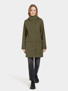 Didriksons Parka "Elly" w kolorze khaki rozmiar: 42. Brązowe płaszcze Didriksons, s, bez wzorów, bez kaptura. Za 199,45 zł.