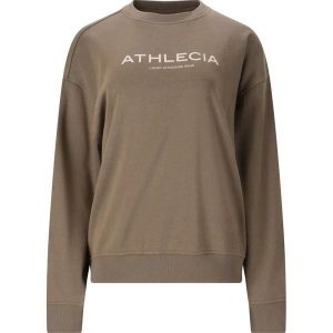 Bluza damska Athlecia Atkins. Brązowe bluzy Athlecia, l, bez wzorów, bez kaptura. Za 168,00 zł.