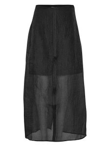 MOSS COPENHAGEN Spódnica "Belesa" w kolorze czarnym rozmiar: XS. Czarne spódnice Moss Copenhagen, na co dzień, xs, bez wzorów, maxi. Za 127,35 zł.