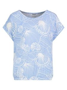 Sublevel Koszulka w kolorze błękitnym rozmiar: M. Niebieskie bluzki Sublevel, m, bez wzorów, bez kołnierzyka, bez ramiączek. Za 43,99 zł.