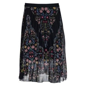 Desigual Spódnica Damska Frida 44, Czarny. Spódnice marki Desigual. W wyprzedaży za 335,00 zł.