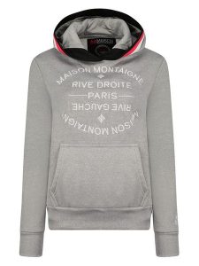 Maison Montaigne Bluza "Fricemai" w kolorze szarym rozmiar: XL. Szare bluzy Maison Montaigne, xl, bez wzorów, z kapturem. Za 96,60 zł.