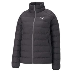 Kurtka damska Puma ACTIVE POLYBALL. Czarne kurtki Puma, xs, bez wzorów, z puchu, bez kaptura. W wyprzedaży za 328,35 zł.