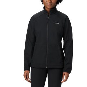 Kurtka Przejściowa Damska Columbia Kruser Ridge II Softshell. Czarne kurtki Columbia, m, bez wzorów, z softshellu, bez kaptura. W wyprzedaży za 319,00 zł.