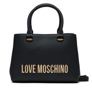 Torebka LOVE MOSCHINO. Czarne torebki klasyczne LOVE MOSCHINO, bez wzorów, bez dodatków. Za 639,99 zł.