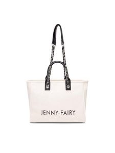Jenny Fairy Torebka MJS-E-041-05 Beżowy. Brązowe torebki klasyczne Jenny Fairy, bez wzorów, bez dodatków. Za 149,99 zł.