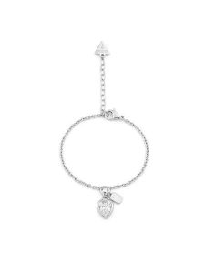Guess Bransoletka JUBB06 360JW Srebrny. Szare bransoletki Guess, srebrne. Za 249,99 zł.